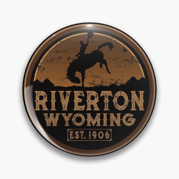 Item preview, Riverton, Wyoming Wild West Cowboy designed and sold by NoBonesLife.