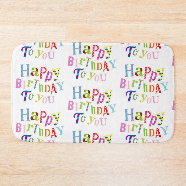 Item preview, Happy Birthday To You, Birthday cake Party Christmas Day Greeting designed and sold by Bashar-Design.