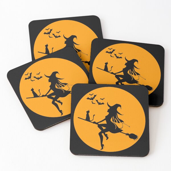 Item preview, funny Halloween Cat Witch gift Womens designed and sold by Nouri King.