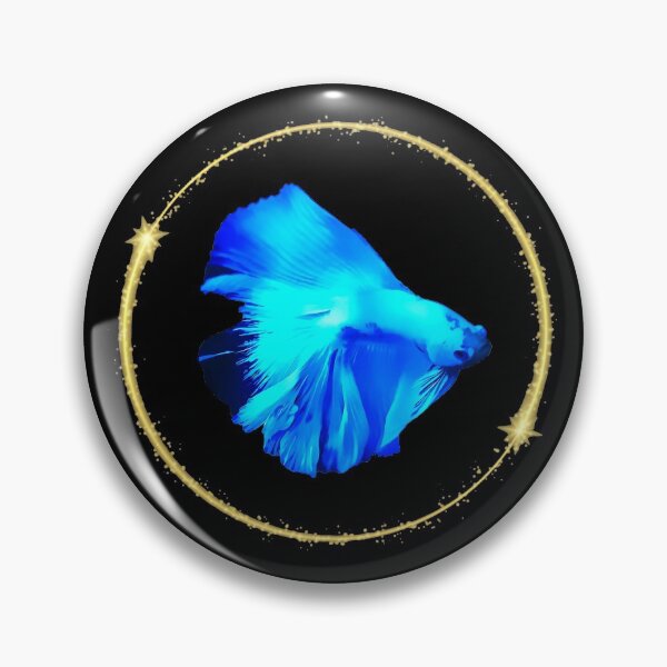 Item preview, Blue Betta Fish designed and sold by GFishy.