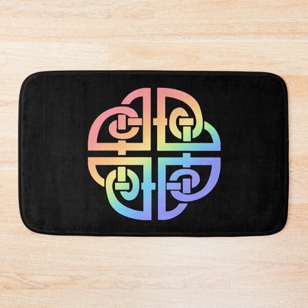 Item preview, Celtic Dara Knot 5 with black background designed and sold by NYXFN.