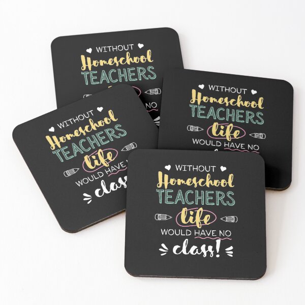 Item preview, Without Homeschool Teachers Gift Idea - Funny Quote - No Class designed and sold by betternotes.
