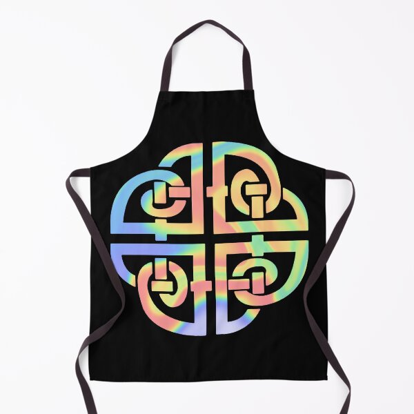 Item preview, Celtic Dara Knot 6 with black background designed and sold by NYXFN.