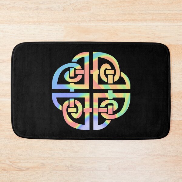 Item preview, Celtic Dara Knot 6 with black background designed and sold by NYXFN.