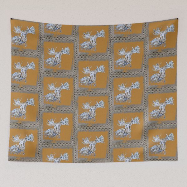 Item preview, Moose Print with Border  designed and sold by Tammie Engelhart.