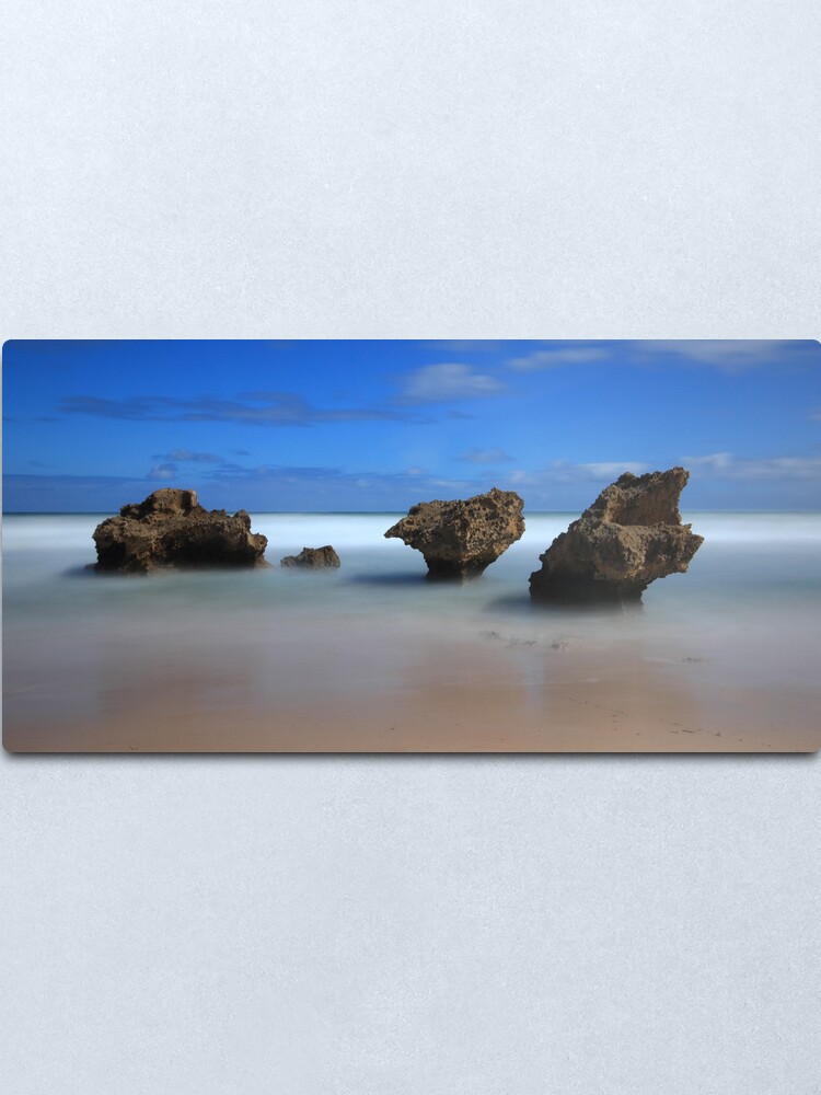 Alternate view of Montforts beach - Blairgowrie Metal Print