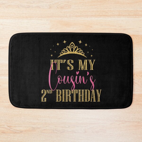Item preview, It's My Cousin's 2nd Birthday Girls Party Family Matching product designed and sold by Grabitees.