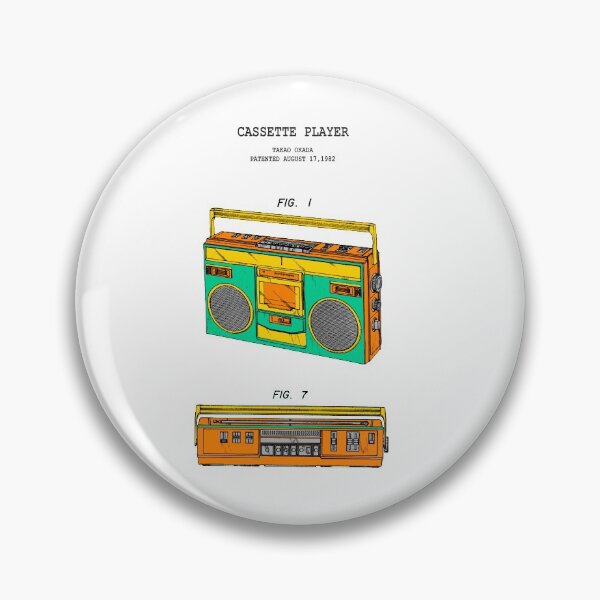 Item preview, Boom Box designed and sold by ThePatentPlanet.