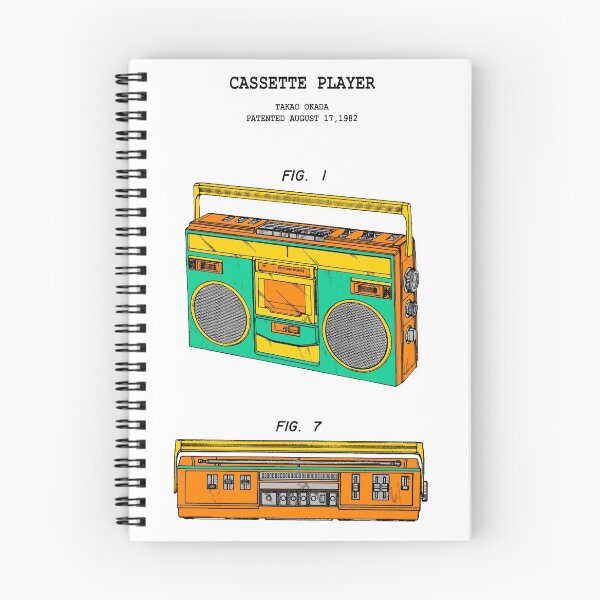Item preview, Boom Box designed and sold by ThePatentPlanet.