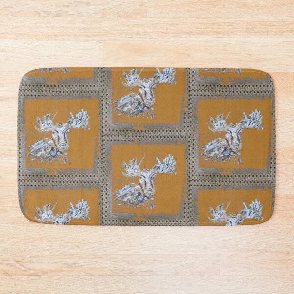 Item preview, Moose Print with Border  designed and sold by Tammie Engelhart.
