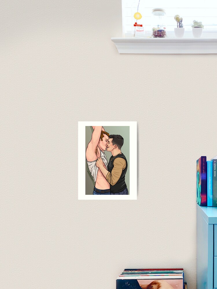 Getting Undressed Art Print