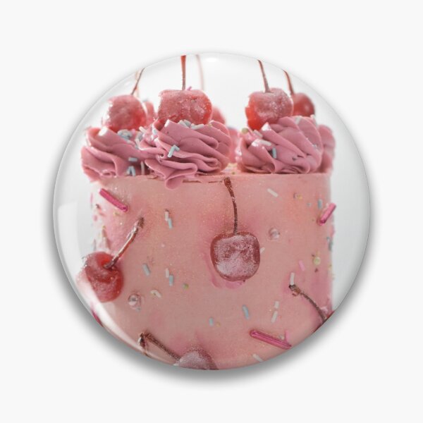 Item preview, Pink Cherry Birthday Cake  designed and sold by newburyboutique.