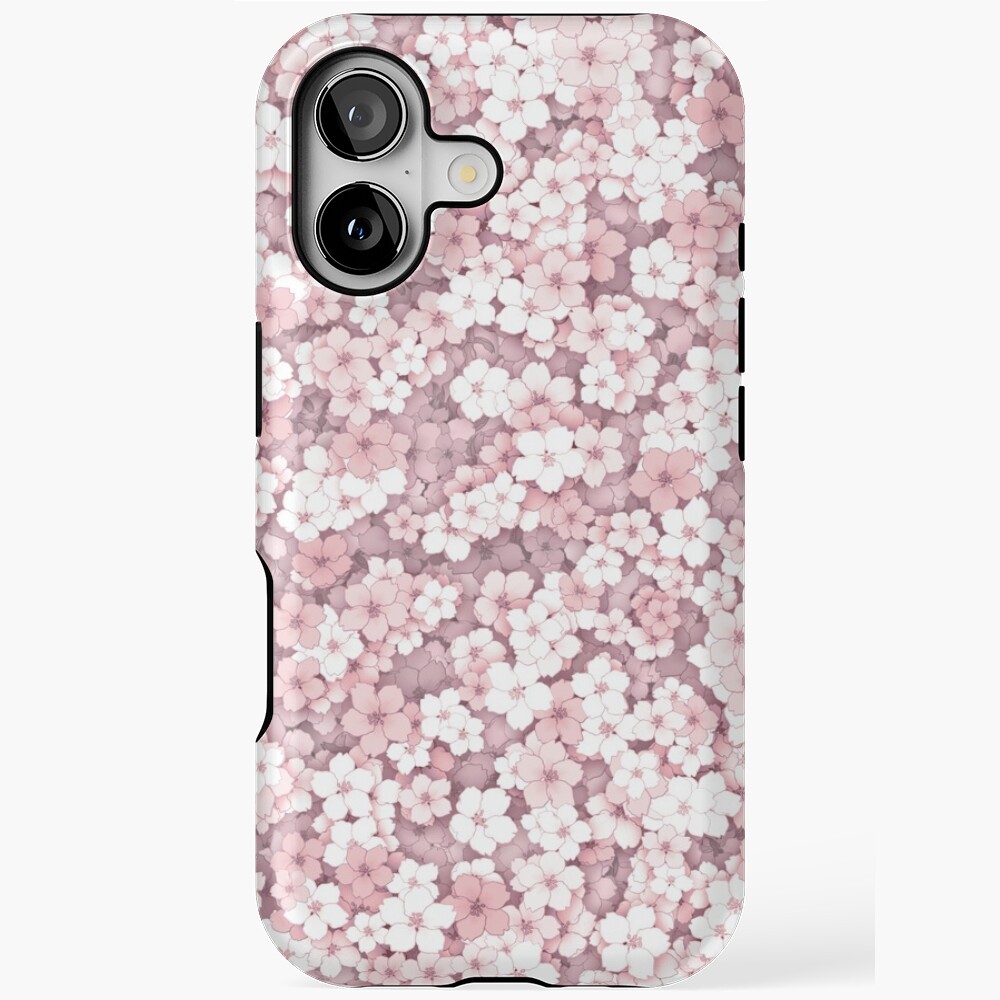 iPhone - さくら☆ Falling White Sakura Cherry Blossom