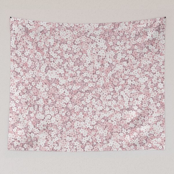 Item preview, Falling White Sakura Cherry Blossom designed and sold by arterialmotive.