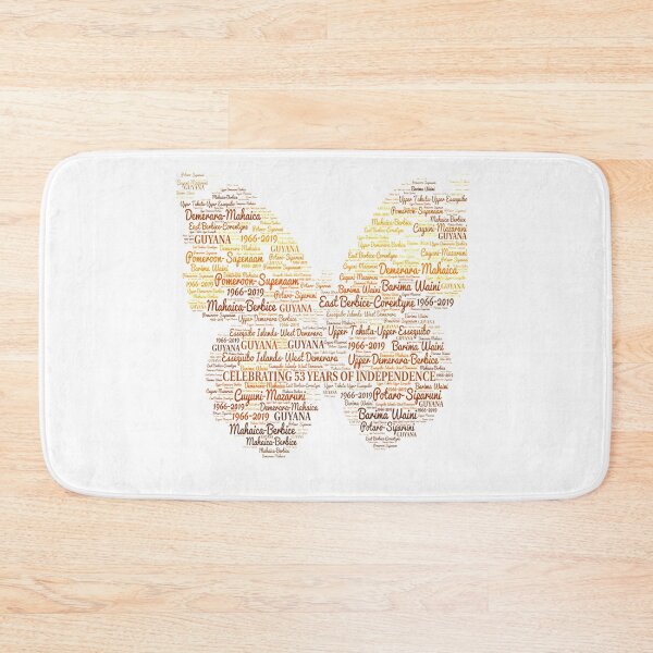 Item preview, Guyana Regions Independence Monarch Butterfly designed and sold by MimsTees.