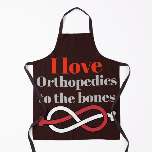 Item preview, i love orthopedics to the bones.infinity sign designed and sold by doctors-apparel.