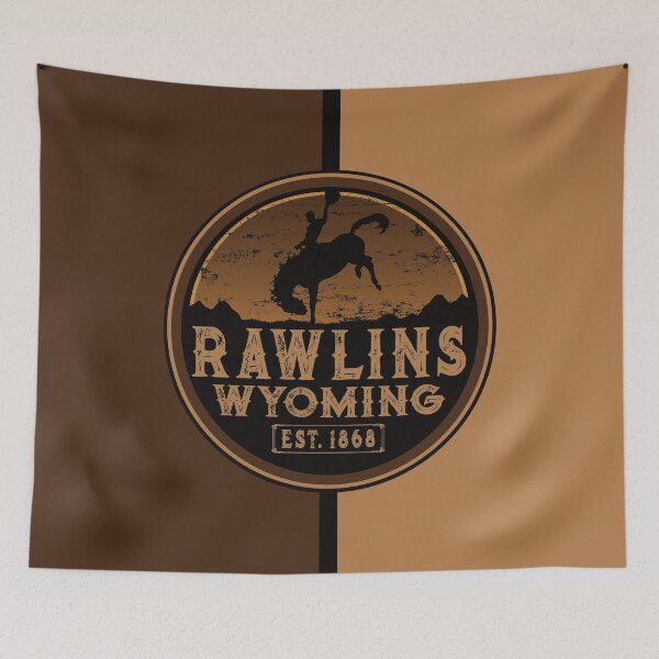 Item preview, Rawlins, Wyoming Wild West Cowboy designed and sold by NoBonesLife.