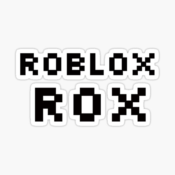 Roblox Games Stickers Redbubble - dark blue decal ids roblox bloxburg
