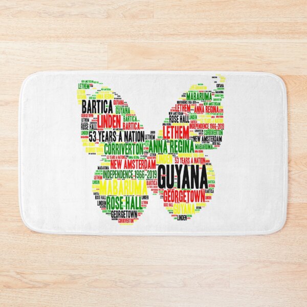 Item preview, Guyana Regions Independence Butterfly designed and sold by MimsTees.
