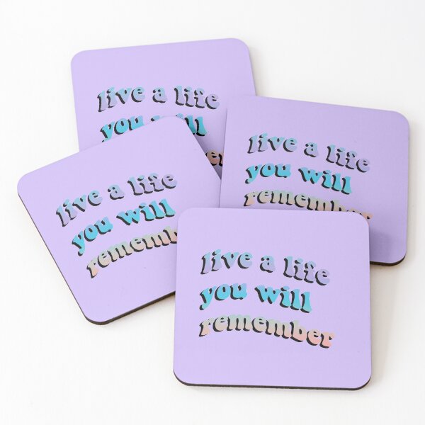 Item preview, live a life you will remember designed and sold by itzsil.