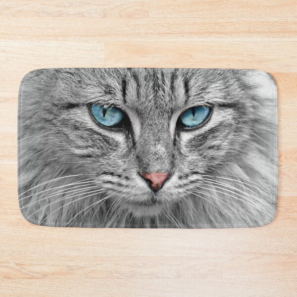 Item preview, Gray Cat Face designed and sold by Nerdy-Tees.