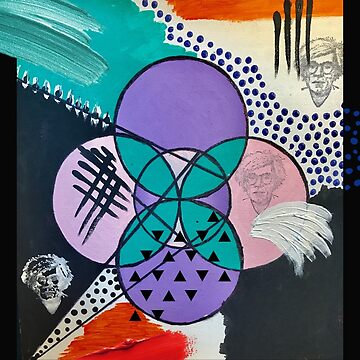 Artwork thumbnail, Andy Warhol Pop Art Spirograph Painting by Matlgirl