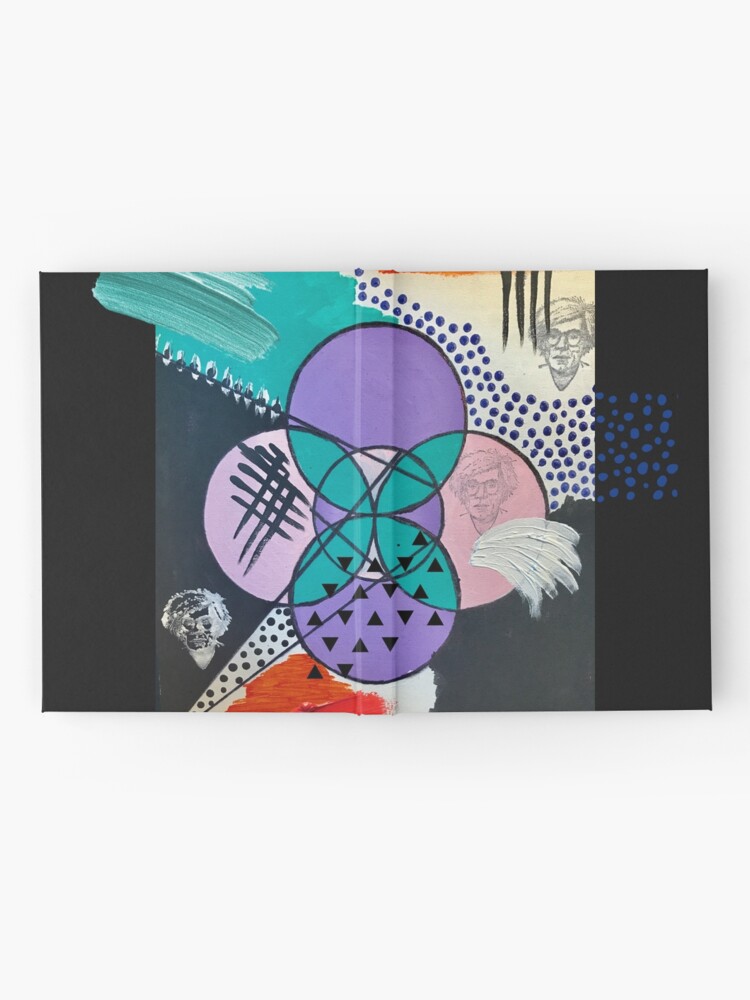 Alternate view of Andy Warhol Pop Art Spirograph Painting Hardcover Journal