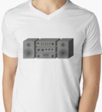 Stereo Men's V-Neck T-Shirt