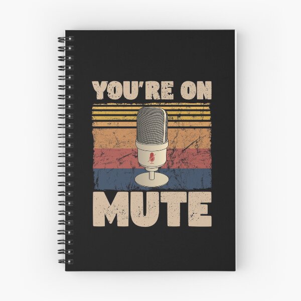 Item preview, You're on Mute Retro designed and sold by Otakso.