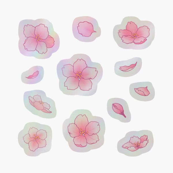 Item preview, Falling Sakura Cherry Blossom designed and sold by arterialmotive.