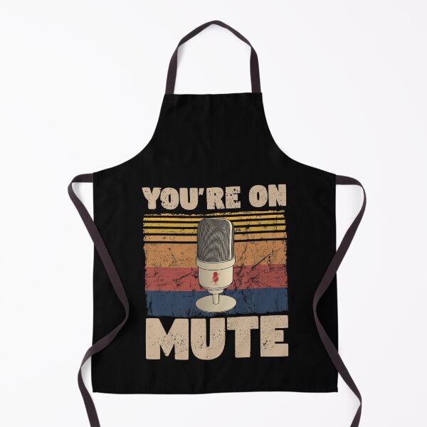Item preview, You're on Mute Retro designed and sold by Otakso.