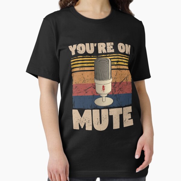 Item preview, You're on Mute Retro designed and sold by Otakso.