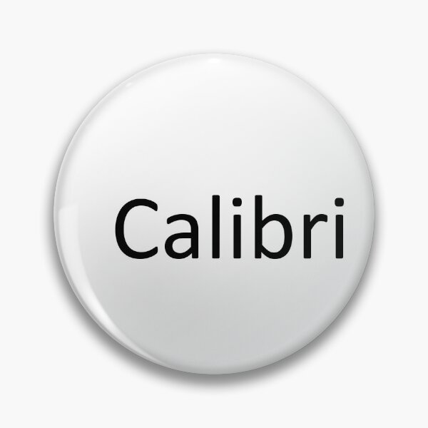 Item preview, Calibri designed and sold by Kaytmars.