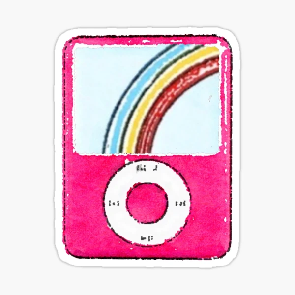 iPod nano apple y2k Sticker for Sale by ursiepercy