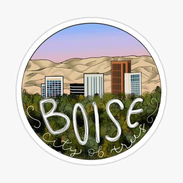 Item preview, Boise City of Trees  designed and sold by Julia Woods.