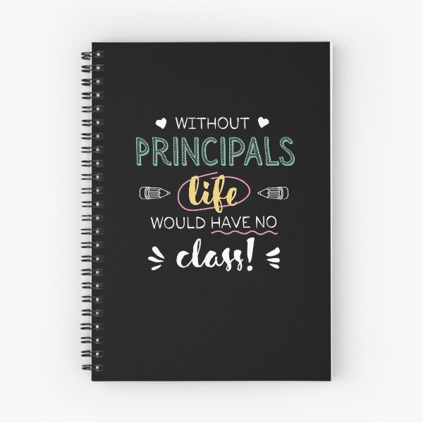 Item preview, Without Principal Principals Gift Idea - Funny Quote - No Class designed and sold by betternotes.
