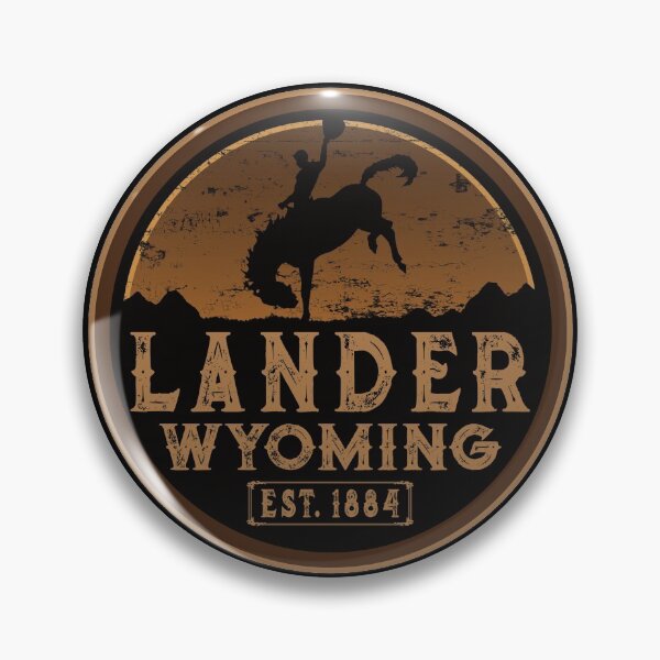 Item preview, Lander, Wyoming Wild West Cowboy designed and sold by NoBonesLife.