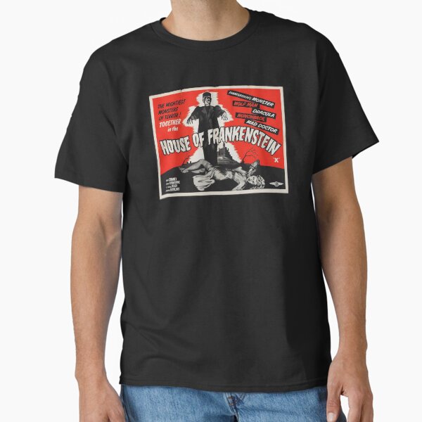 Item preview, House of Frankenstein Vintage Horror Movie Poster designed and sold by SouthSoundArts.