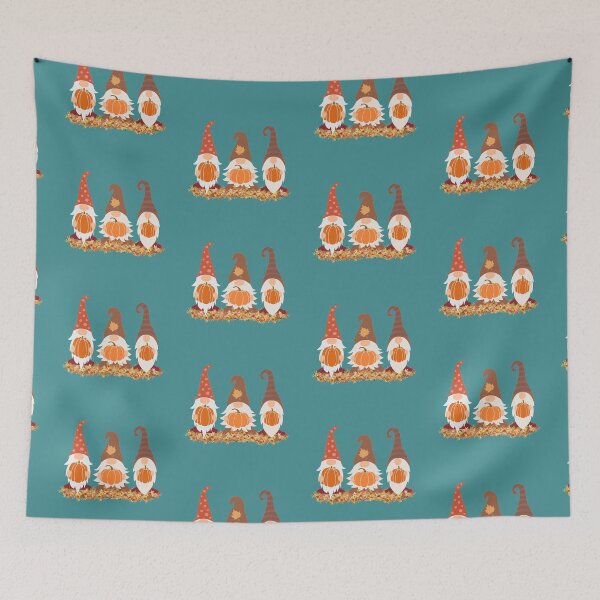 Item preview, Fall Gnomes with Pumpkins designed and sold by FTAPS.