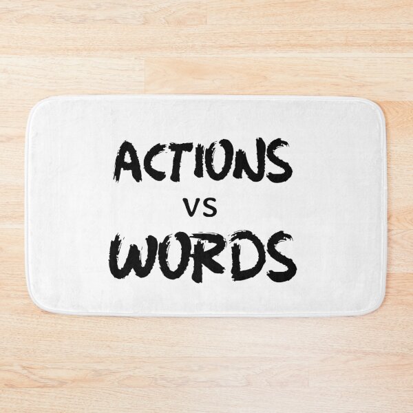 Item preview, Actions vs Words designed and sold by MyLifeMatters20.