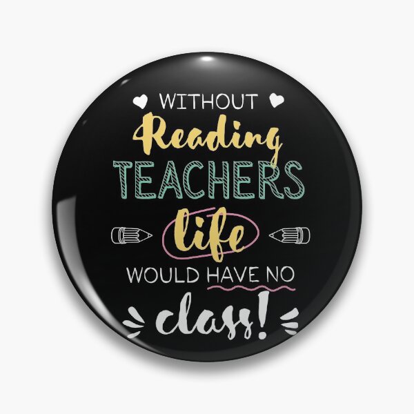 Item preview, Without Reading Teachers Gift Idea - Funny Quote - No Class designed and sold by betternotes.