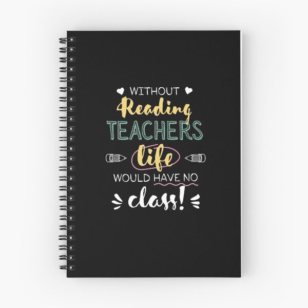 Item preview, Without Reading Teachers Gift Idea - Funny Quote - No Class designed and sold by betternotes.