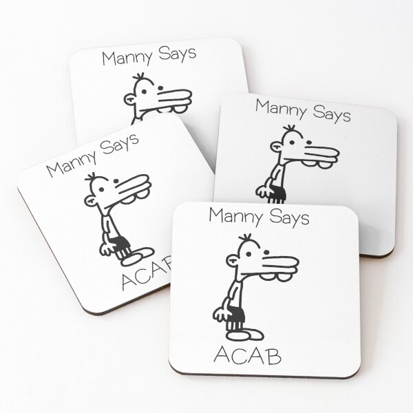Item preview, Manny says ACAB designed and sold by MyPrintOn.