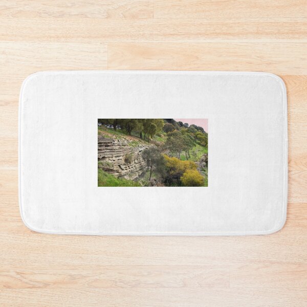 Item preview, Volcanic Strata, Tower Hill designed and sold by Roz McQuillan Fine Art & Photography.
