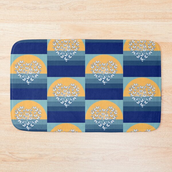Item preview, Sunset Butterflies Heart designed and sold by Farprintod.
