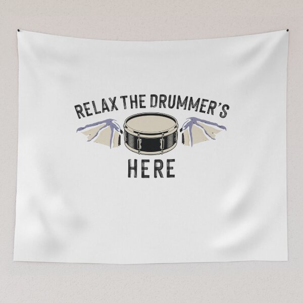 Item preview, Relax the drummer's here -Funny Drummer -Drum Player Musician Halloween designed and sold by UMED :).