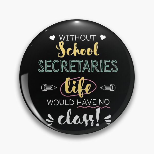 Item preview, Without School Secretaries Gift Idea - Funny Quote - No Class designed and sold by betternotes.