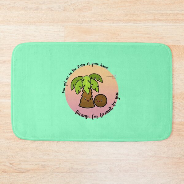 Item preview, You've got me in the palm of your hand.... Because I'm coconuts for you designed and sold by love-notes-by-Z.