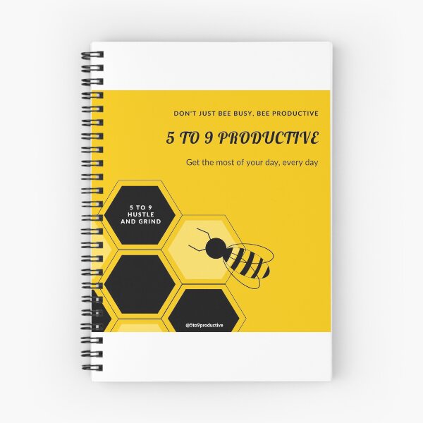 Item preview, Bee Productive designed and sold by 5to9Productive.