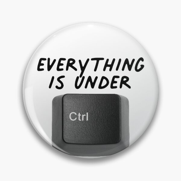 Item preview, Everything Is Under Ctrl Control Keyboard designed and sold by thefrshmachine.